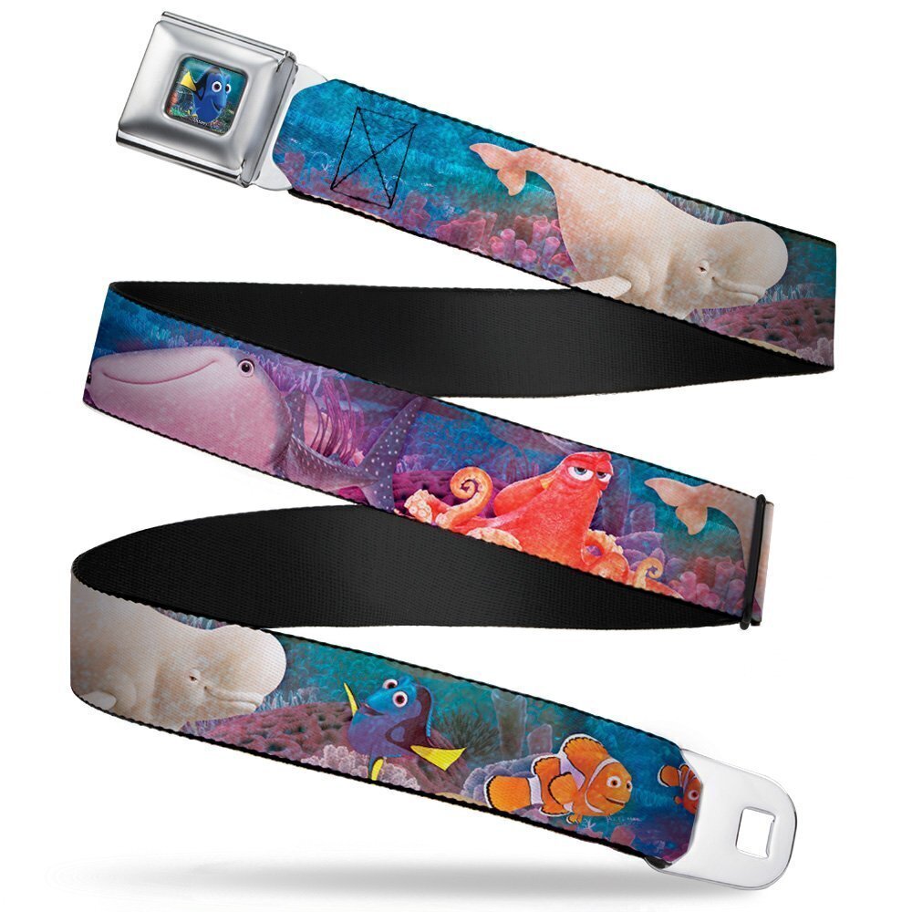 4501 Seatbelt Belt - Dory & 5-Friends Under the Sea - 1.0" Wide - 20-36